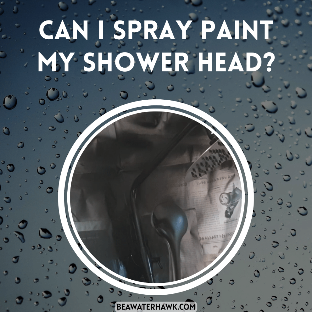 Can I Spray Paint My Shower Head?